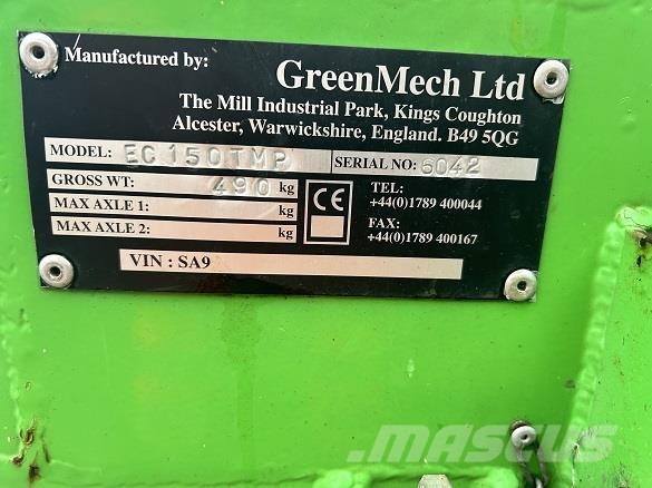 Greenmech CHIPPER EC150TMP Muut koneet