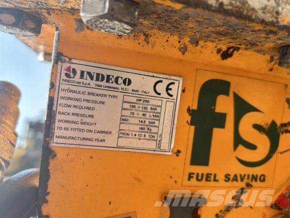 Indeco BREAKER HP200 Statyba - Kita