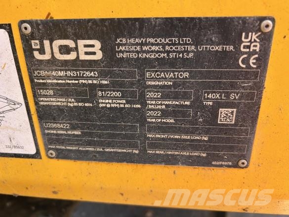 JCB 140X Raupenbagger
