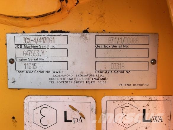 JCB 3CX Construction - Others