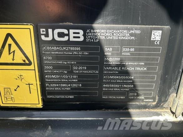 JCB 535-95 Muut koneet