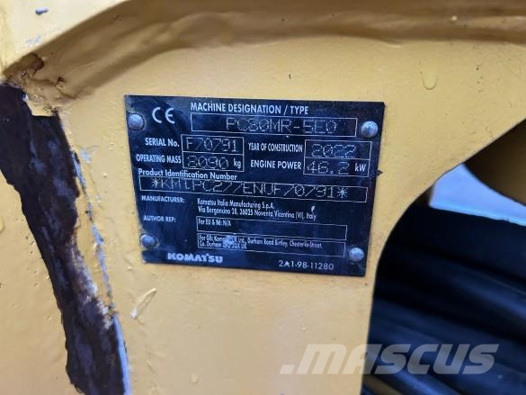 Komatsu PC80MR Entreprenør - Andet
