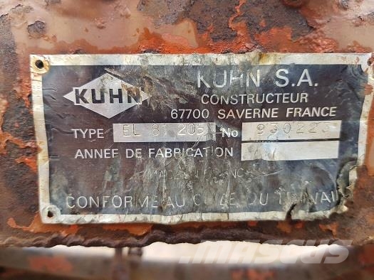 Kuhn ROTAVATOR PARTS OR REPAIR EL81205 Muut koneet