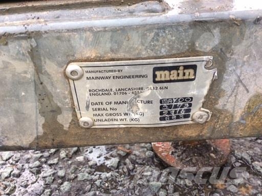  MAINWAY ENGINEERING 500G BUNDED FUEL BOWSER Muut koneet