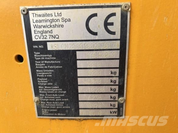 Thwaites 6T MACH Vehículos compactos de volteo