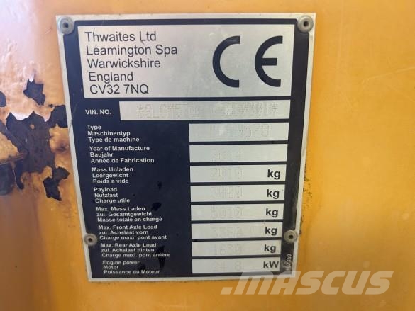 Thwaites DUMPER 3T MACH 70 Minidumpperit
