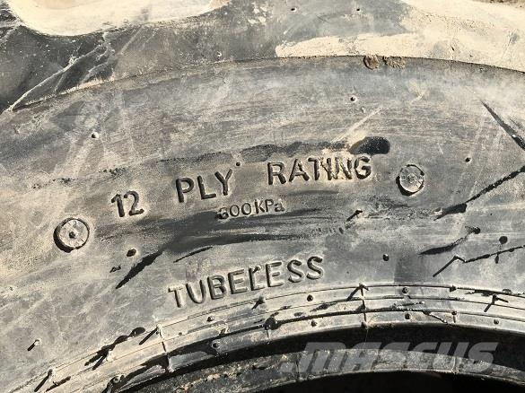  TYRES 15.5 80 24 12PLY RATING Tyres, wheels and rims