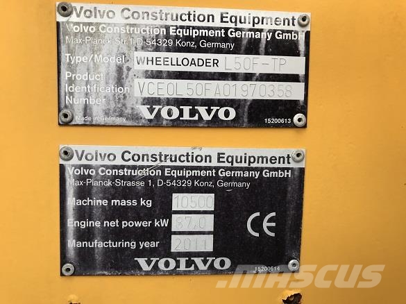 Volvo L50F -TP Muut koneet