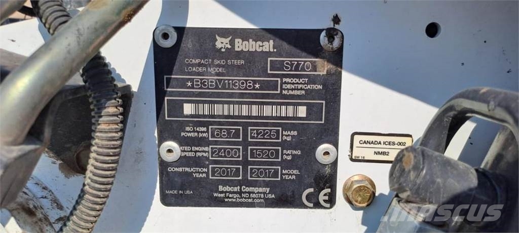 Bobcat S770HF Kompaktlaadurid