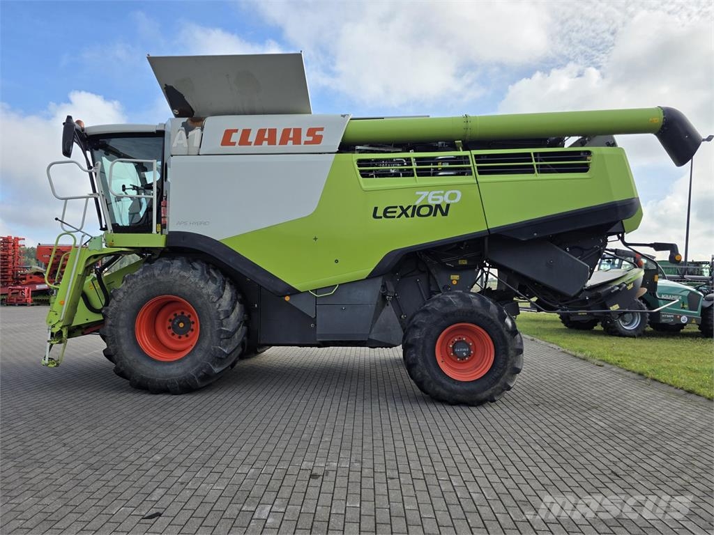 CLAAS Lexion 760 Derliaus nuėmimo kombainai