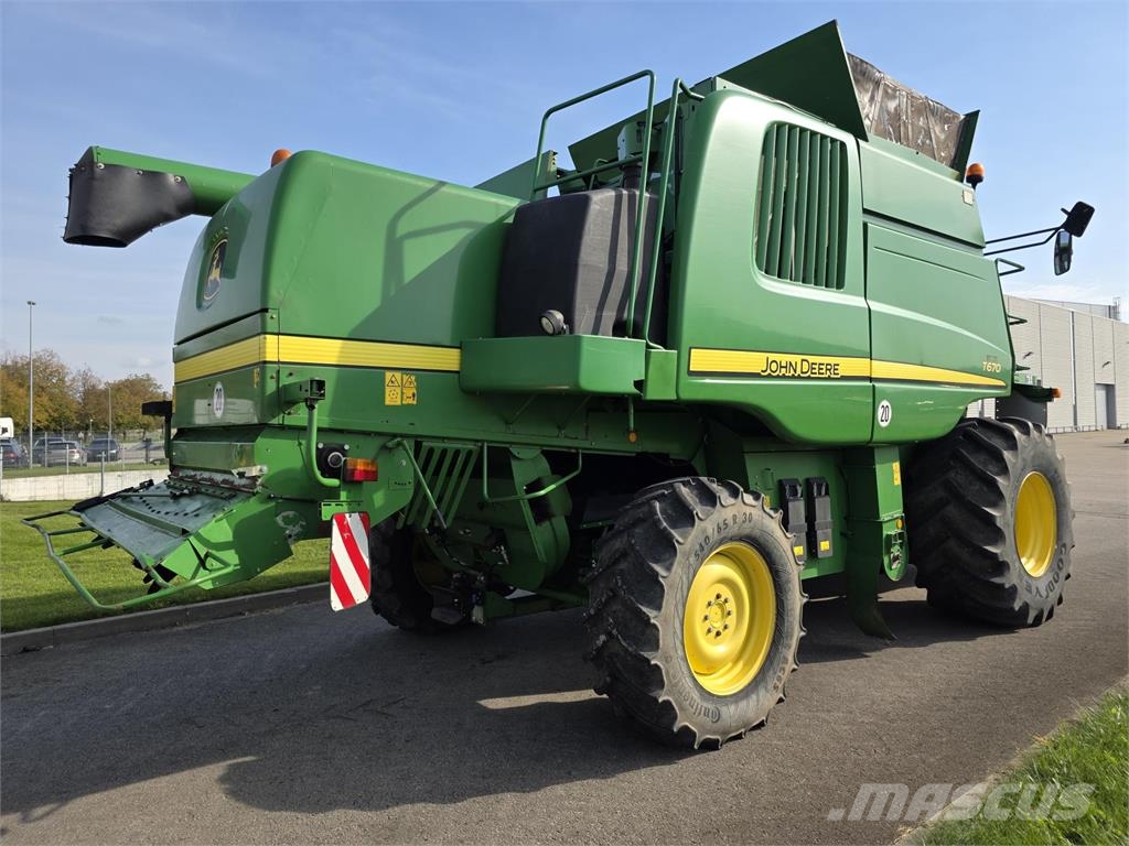 John Deere T670 Cosechadoras combinadas
