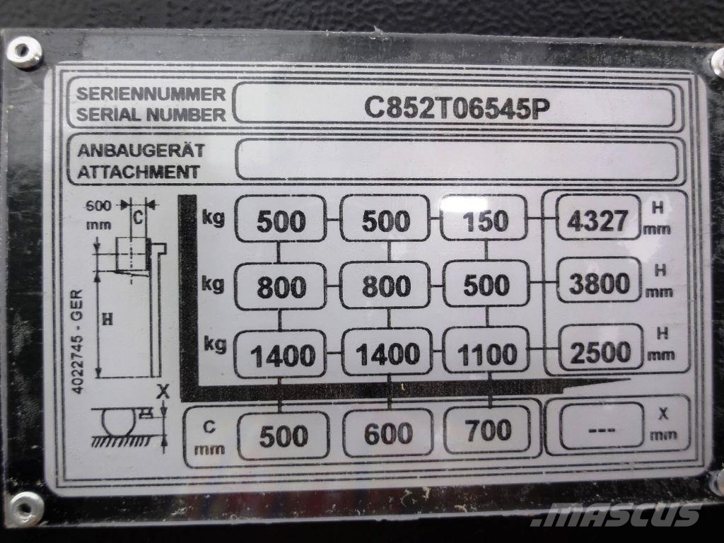 Yale MS 14 IL Ručni električni viličar
