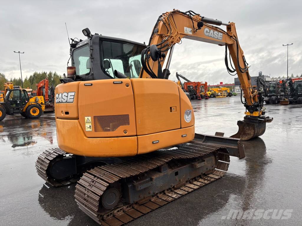 CASE CX 75 / Engcon, 5-työlaitetta, Rasvari 중형굴삭기 7톤-28톤