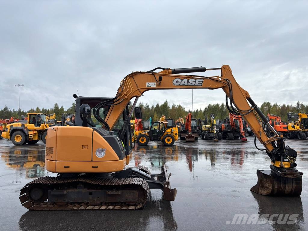 CASE CX 75 / Engcon, 5-työlaitetta, Rasvari 중형굴삭기 7톤-28톤