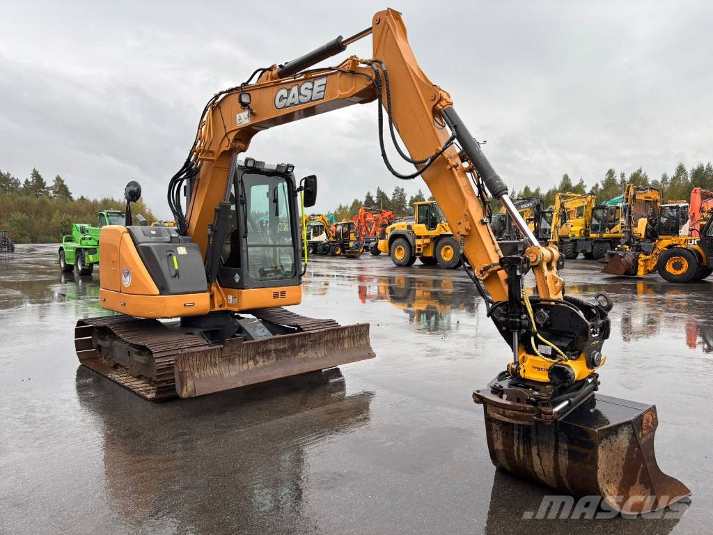 CASE CX 75 / Engcon, 5-työlaitetta, Rasvari 중형굴삭기 7톤-28톤