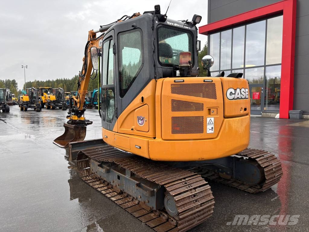CASE CX 75 / Engcon, 5-työlaitetta, Rasvari 중형굴삭기 7톤-28톤
