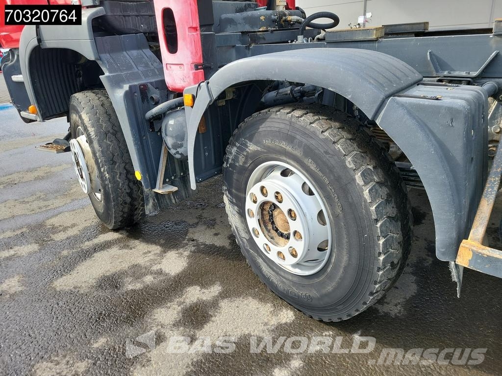 MAN TGA 35.D28 8X4 15m3 tipper Steel suspension Big-Ax Camiones bañeras basculantes o volquetes