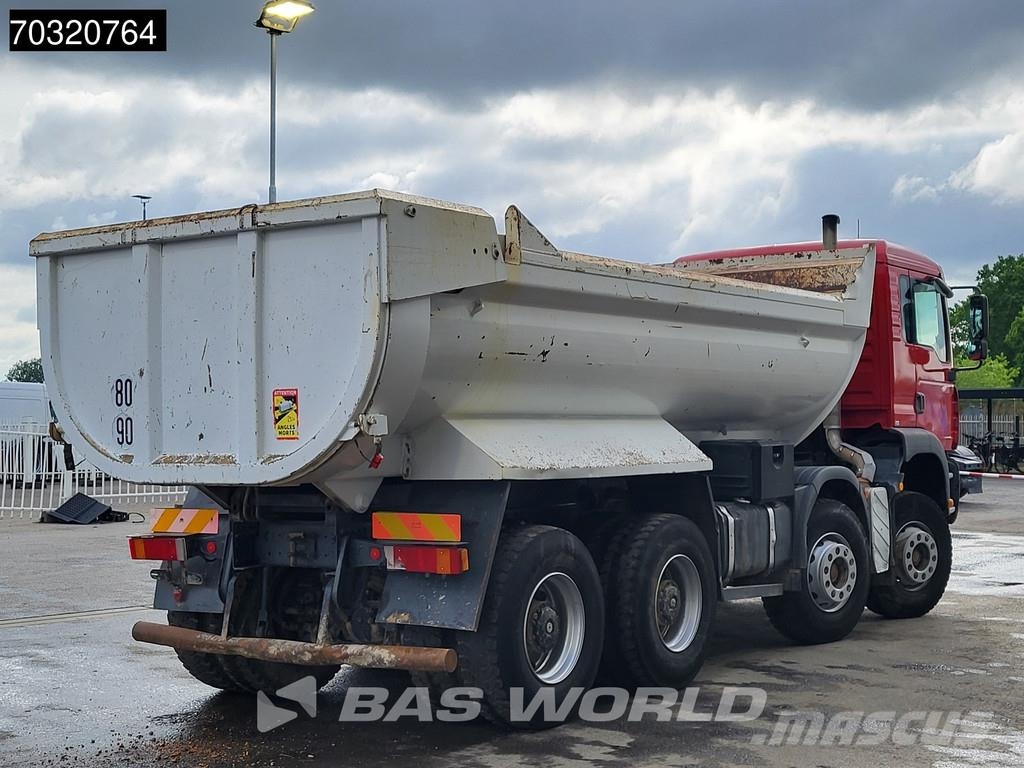 MAN TGA 35.D28 8X4 15m3 tipper Steel suspension Big-Ax Camiones bañeras basculantes o volquetes