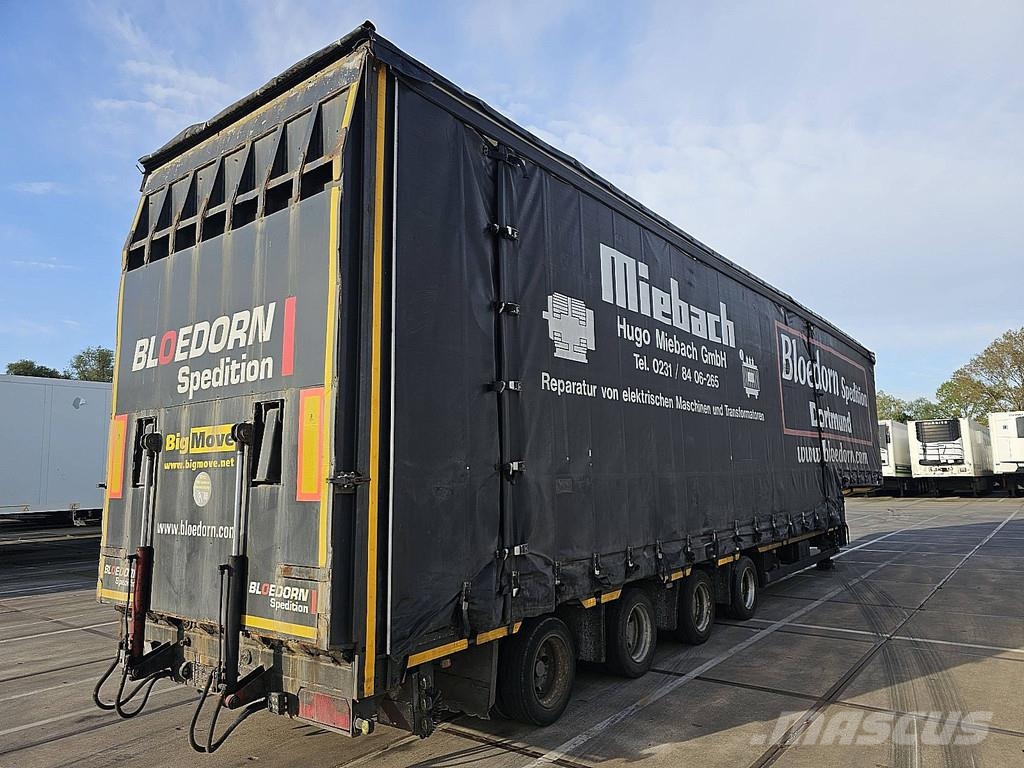 Meusburger MPG4 4 AXLE MACHINETRANSP. RAMP Low loader-semi-trailers