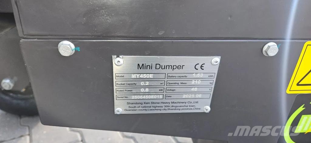 Rhinoceros Mini dumper MY 450T عربات نقل قلابة للمواقع
