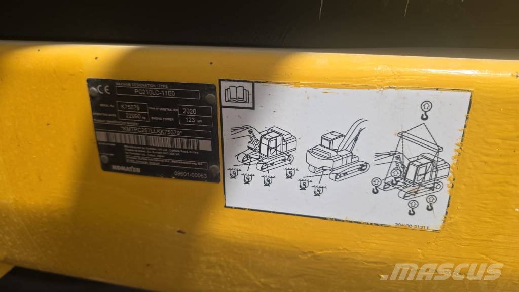 Komatsu PC 210 LC-11 Rupsgraafmachines