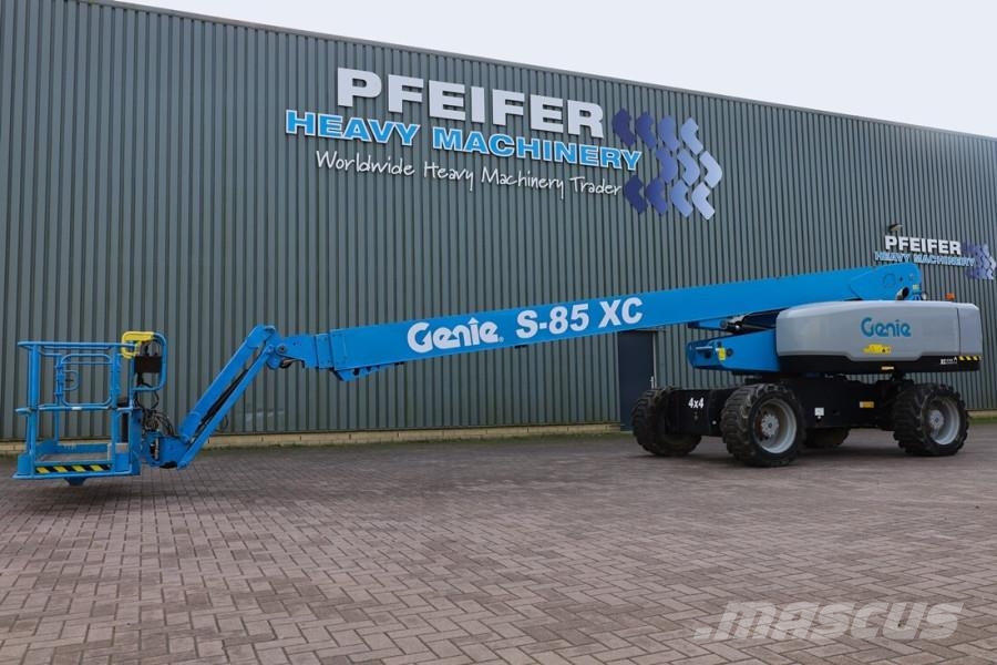 Genie S-85XC Valid inspection, *Guarantee! Diesel, 4x4 D Teleskopik personel platformları