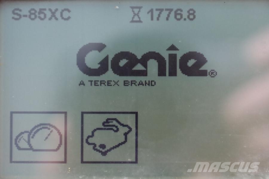 Genie S-85XC Valid inspection, *Guarantee! Diesel, 4x4 D Teleskopik personel platformları