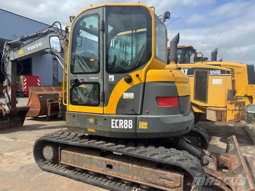 Volvo ECR 88 Midigraafmachines 7t - 12t