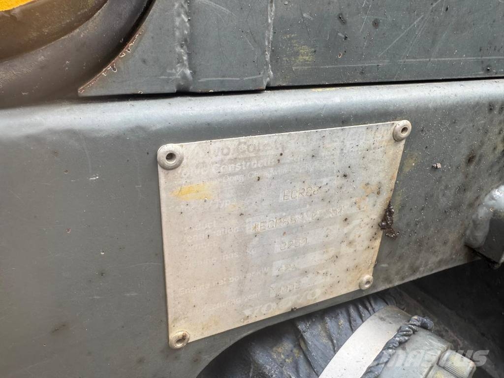 Volvo ECR 88 Midigraafmachines 7t - 12t