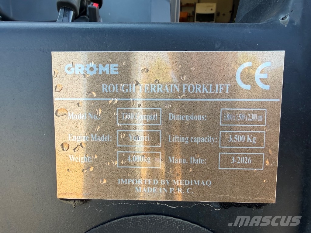  Grome T350 Diesel heftrucks