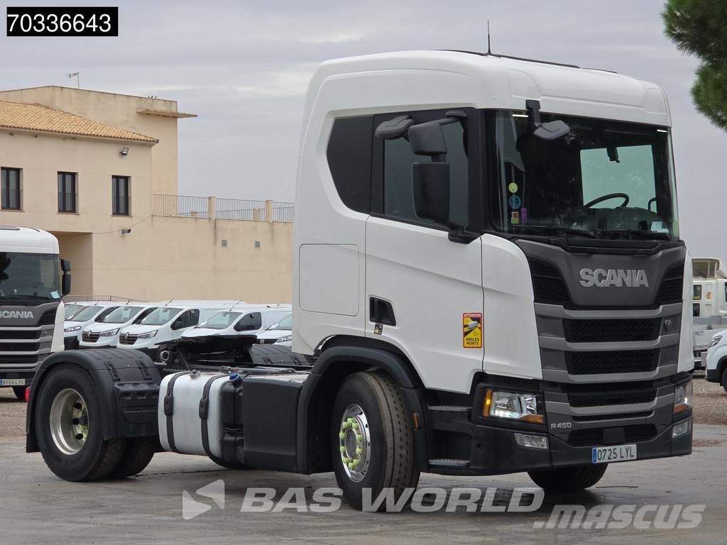 Scania R450 4X2 Retarder 2x Tanks ITV 06-2027 ACC PTO Alc Cabezas tractoras