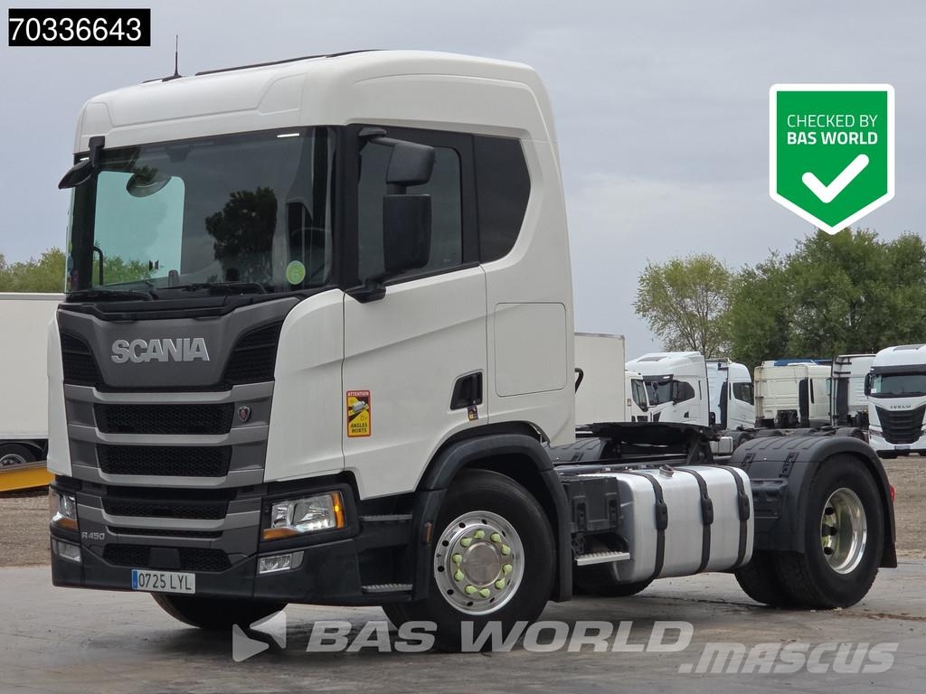 Scania R450 4X2 Retarder 2x Tanks ITV 06-2027 ACC PTO Alc Tegljači