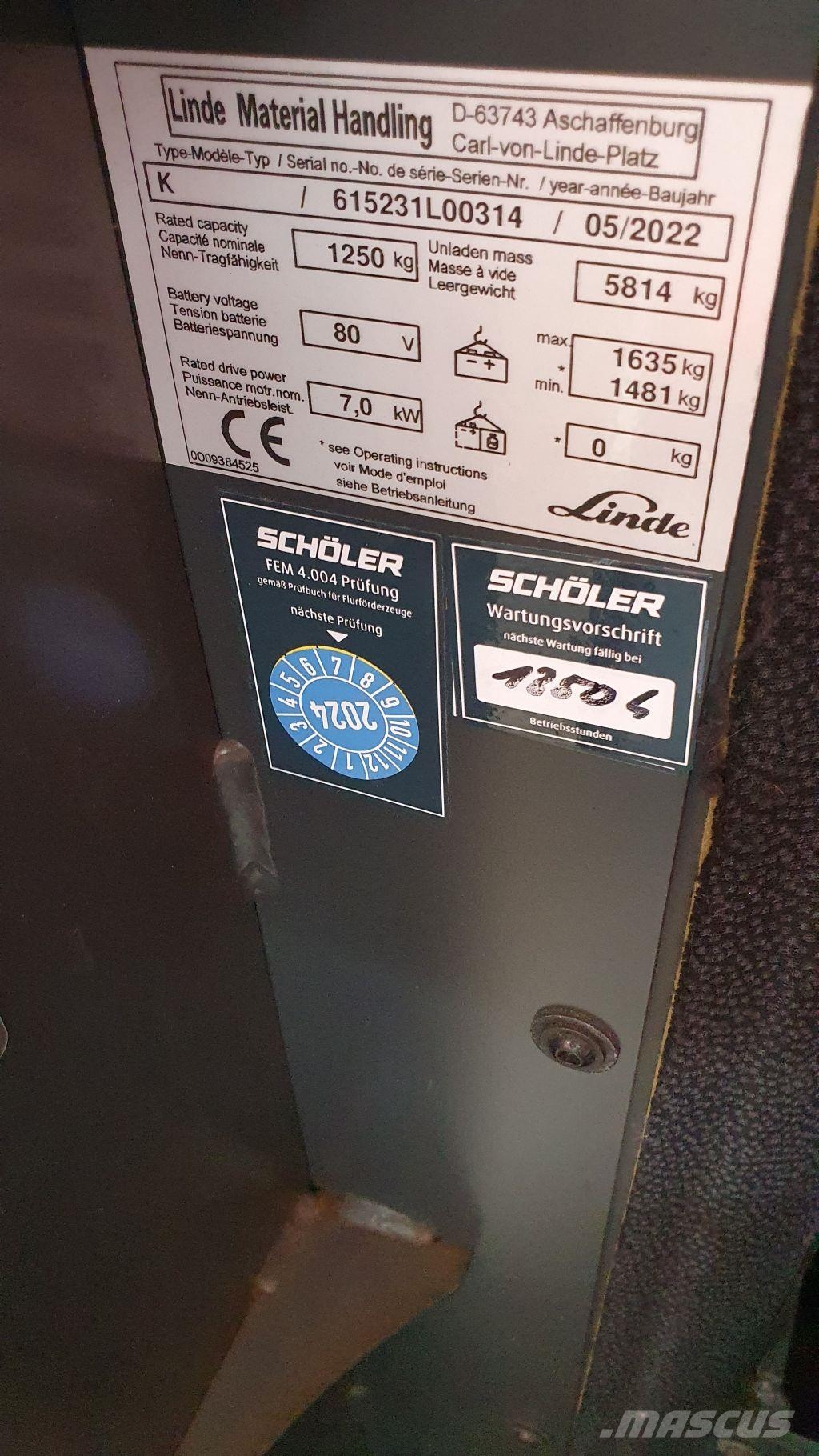 Linde K-Gerät Low lift order picker