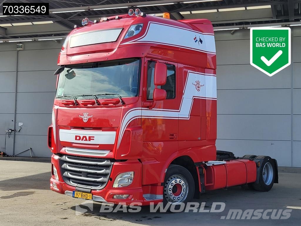 DAF XF 440 XF 4X2 SSC NL-Truck Mega 2x Tanks Standklim Sattelzugmaschinen