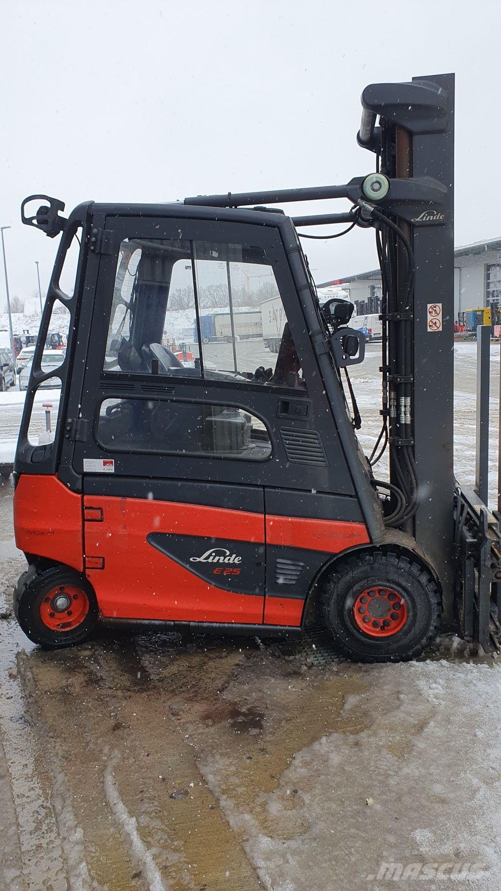 Linde E25 Sähkötrukit