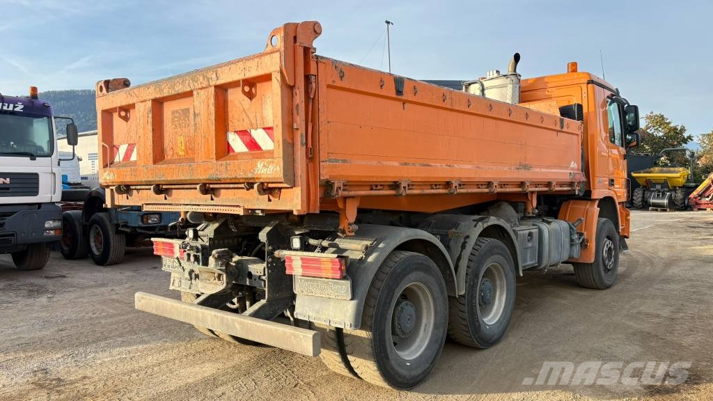 Mercedes-Benz ACTROS 3346 6X4 3 sided meiller bordmatic tipper Caminhões basculantes