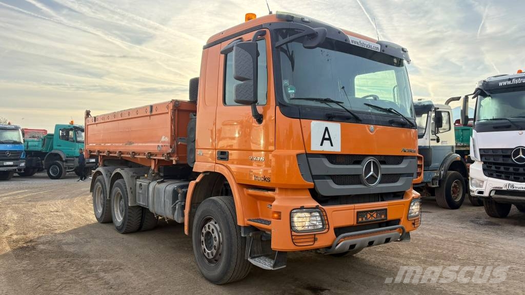 Mercedes-Benz ACTROS 3346 6X4 3 sided meiller bordmatic tipper Caminhões basculantes