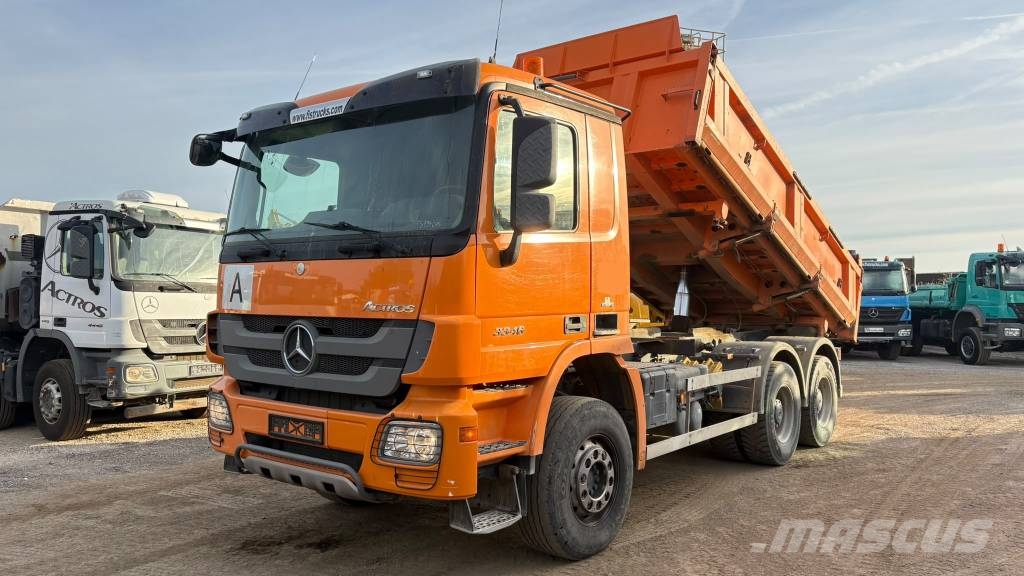 Mercedes-Benz ACTROS 3346 6X4 3 sided meiller bordmatic tipper Caminhões basculantes