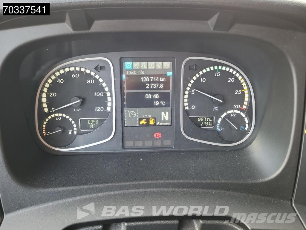 Mercedes-Benz Atego 1324 4X2 13t 6-Cylinder Engine Automatic Eur Furgons