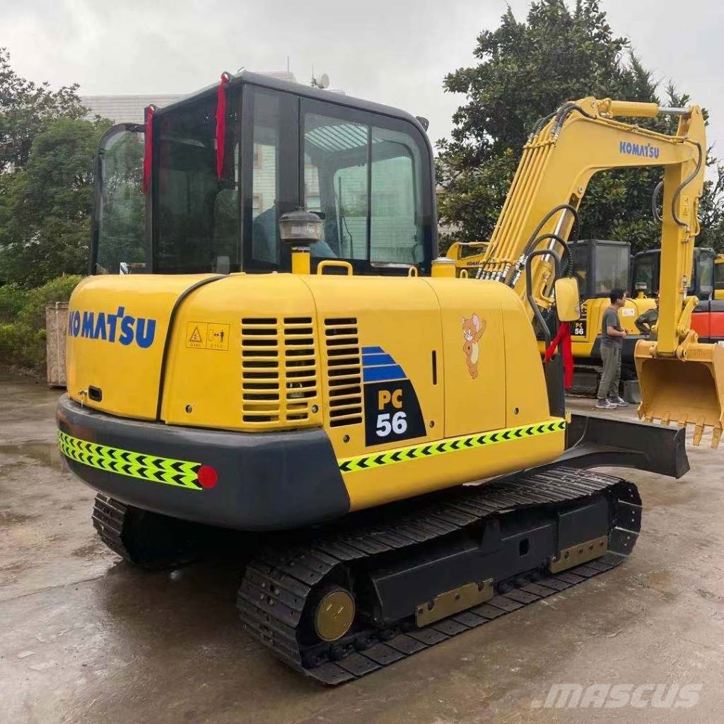 Komatsu PC56-7 حفارات صغيرة أقل من 7 طن (حفارات صغيرة)