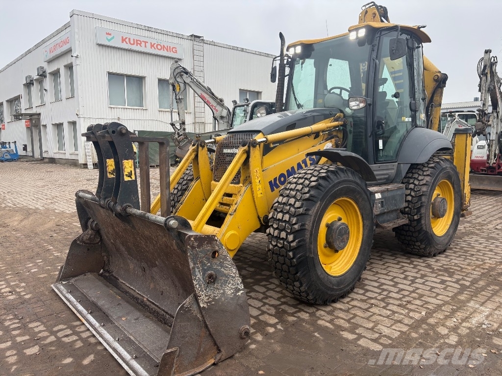 Komatsu WB 97 S Rýpadlo-nakladače