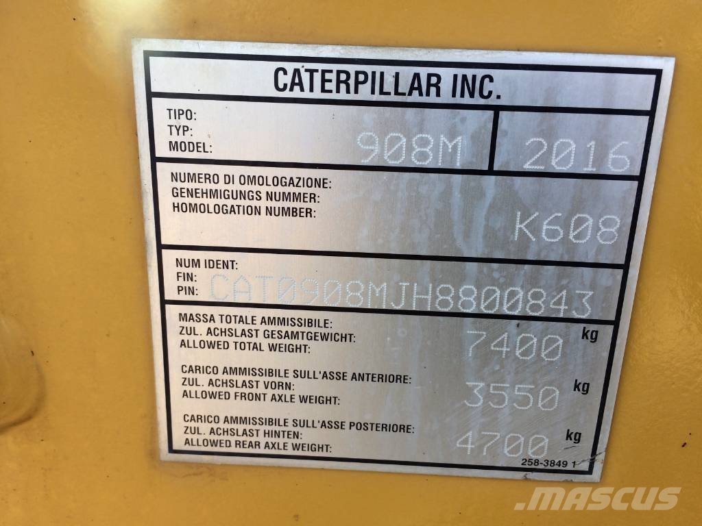 CAT 908 M Radlader