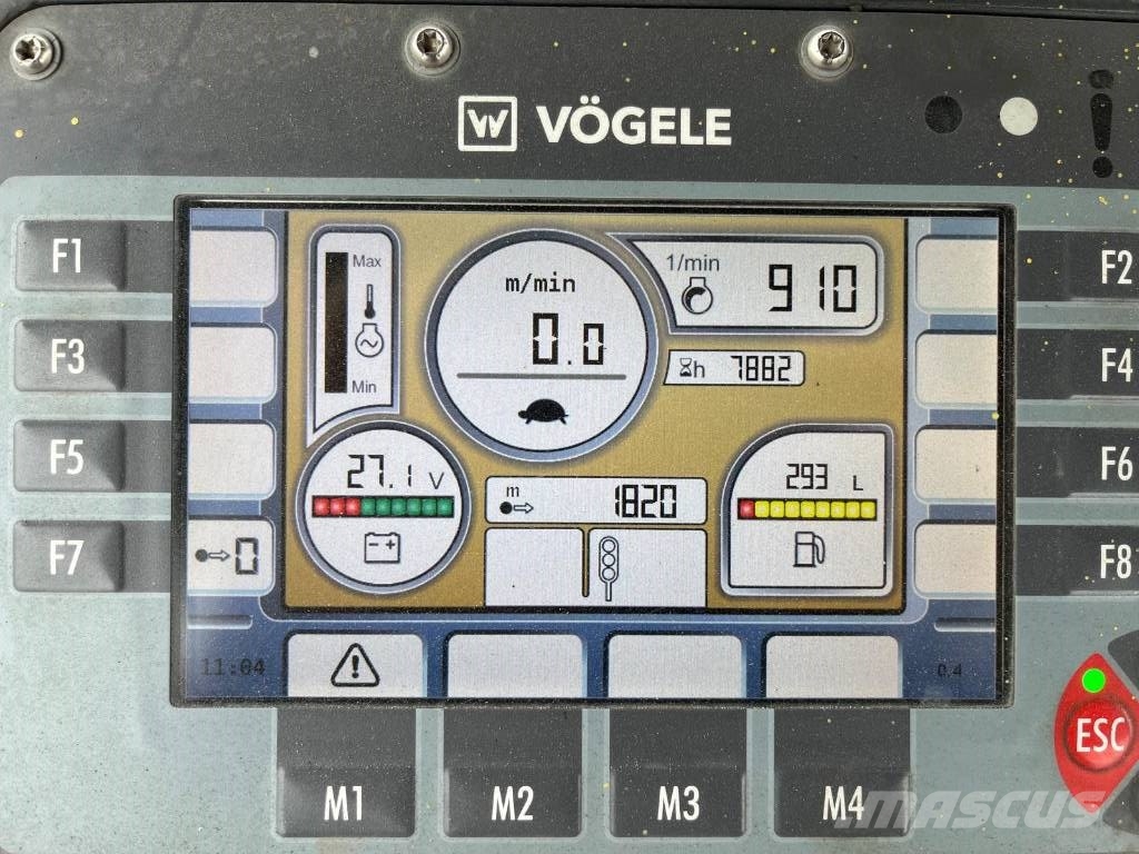 Vögele Super 1800-3i معدات السفلتة