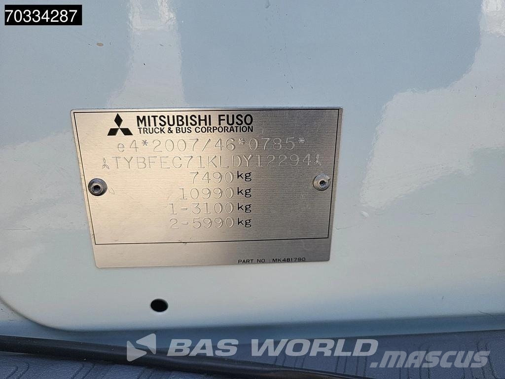 Mitsubishi Fuso 7C180 4X2 Driving School Crewcabin 1000kg Tai Bakwagens met gesloten opbouw