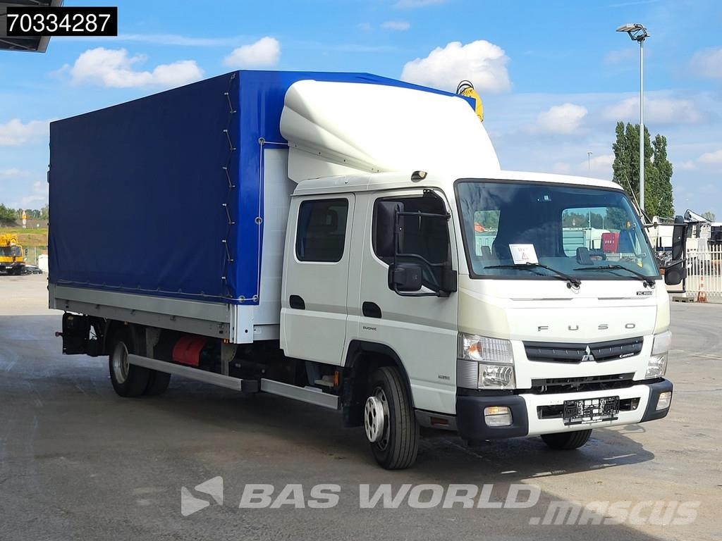 Mitsubishi Fuso 7C180 4X2 Driving School Crewcabin 1000kg Tai شاحنات ذات هيكل صندوقي
