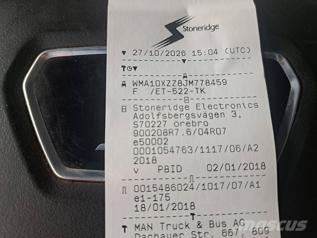 MAN 18.500 TGX XLX,HYDR UNIT Vlačilci