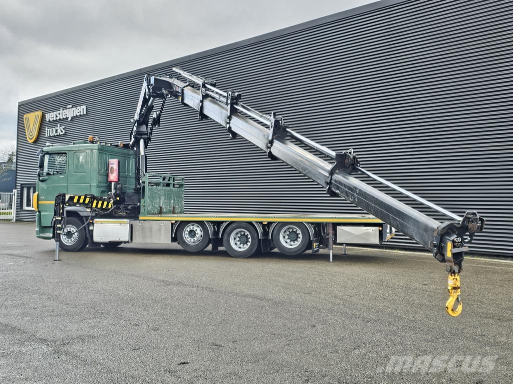 DAF XF 460 8x2 / HIAB CRANE + REMOTE / KRAN / GRUA クレーントラック、ユニック車