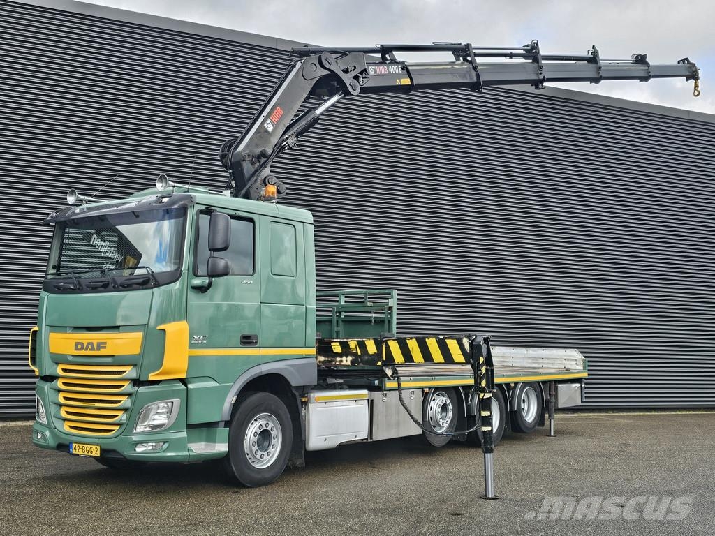 DAF XF 460 8x2 / HIAB CRANE + REMOTE / KRAN / GRUA クレーントラック、ユニック車