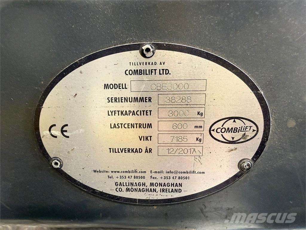 Combilift CBE3000 | ELECTRIC | TRIPLEC 6500MM | FREE-LIFT | Four-way truck