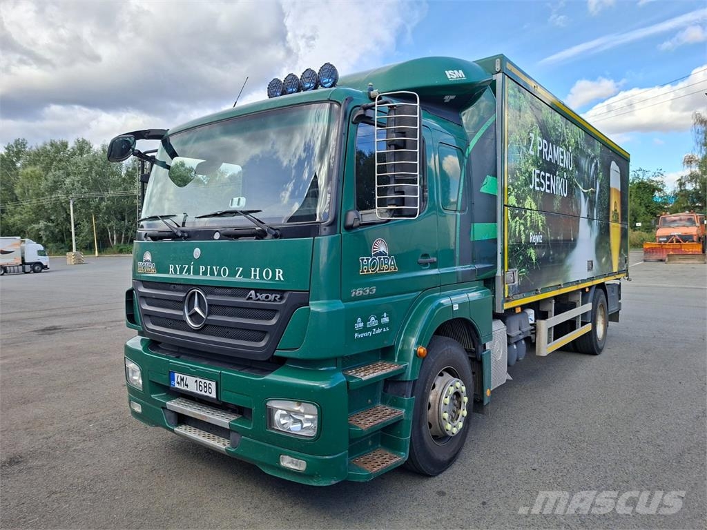 Mercedes-Benz AXOR 1833 L Sanduk kamioni